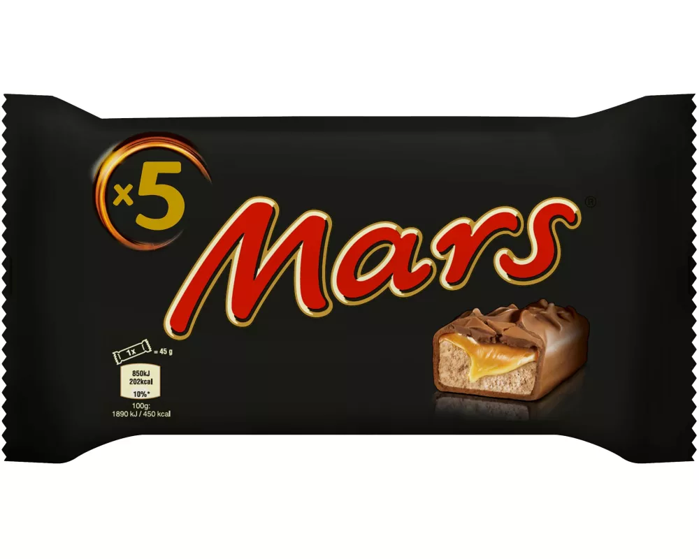 Mars Schokoladenriegel Mars 5 x 45 g