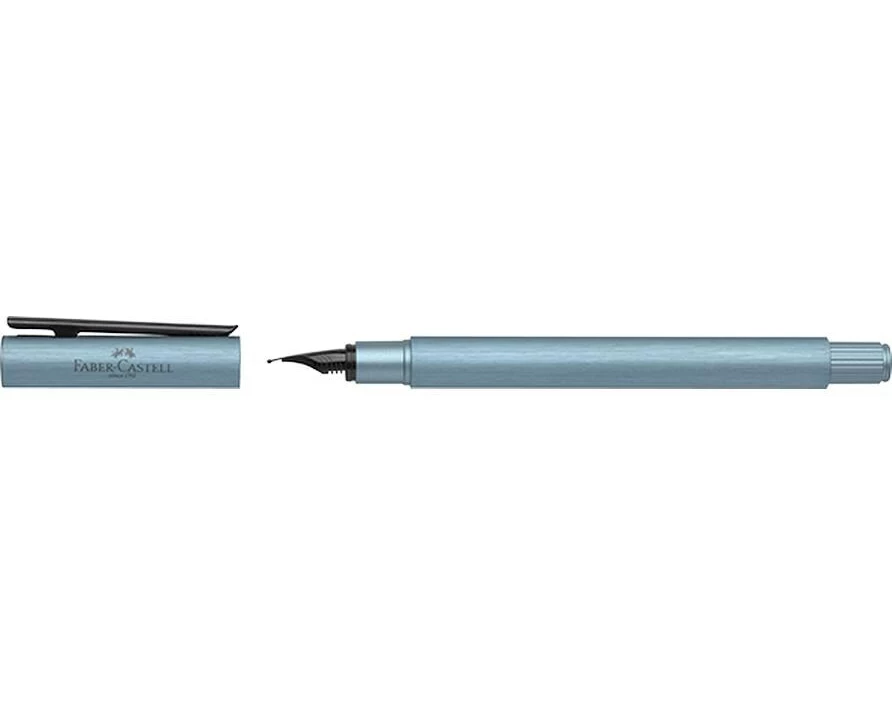 Faber-Castell Neo Slim Aluminium Serenity Blue M