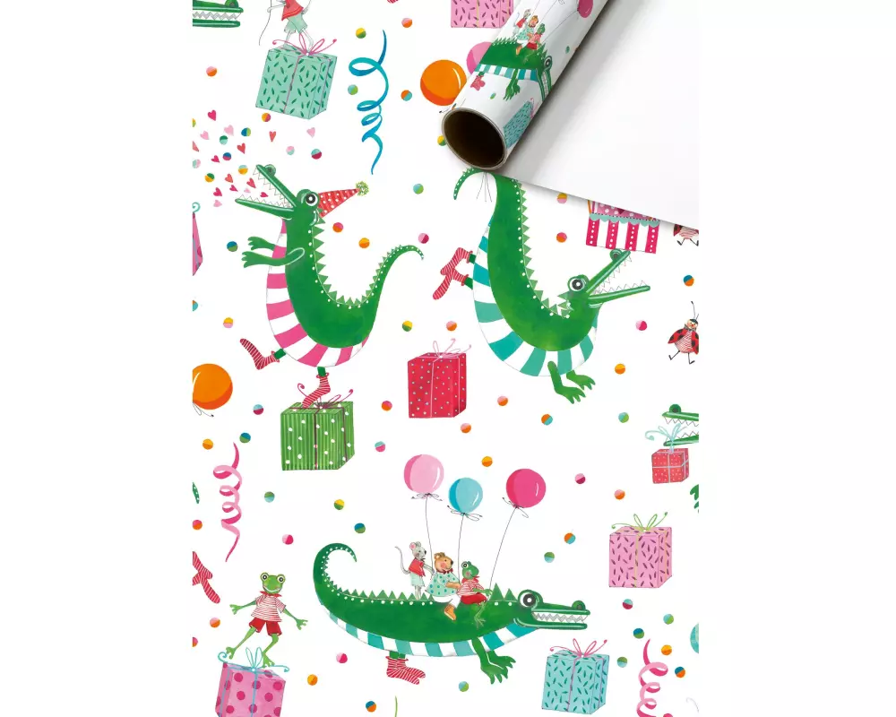 Stewo Geschenkpapier Nepomuk 70 x 200 cm, Mehrfarbig