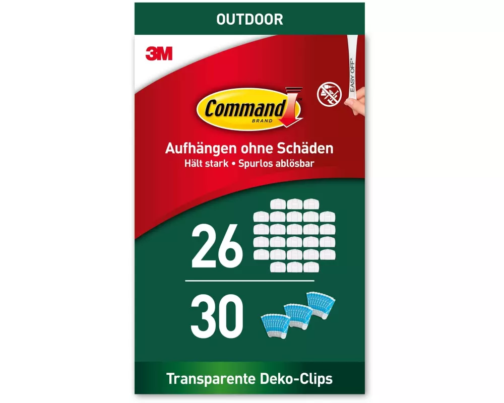 Command Klebestrip 0.225 kg, Transparent