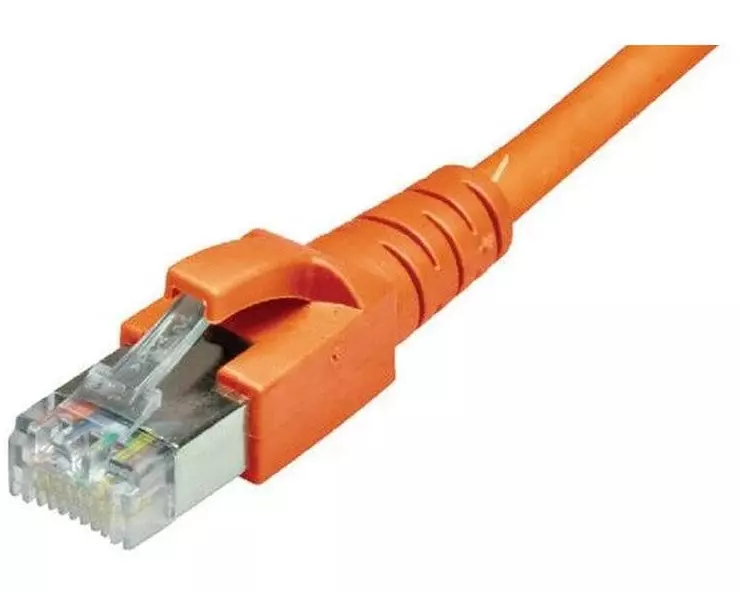 Dätwyler IT Infra Patchkabel  Cat 6A, S/FTP, 7.5 m, Orange