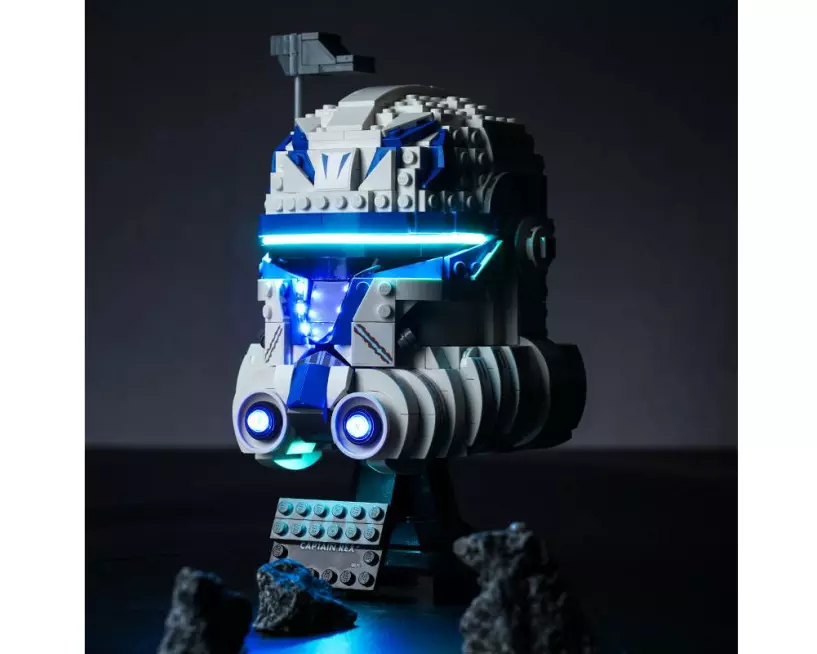BrickBling LED-Licht-Set für LEGO Captain Rex Helm (75349)