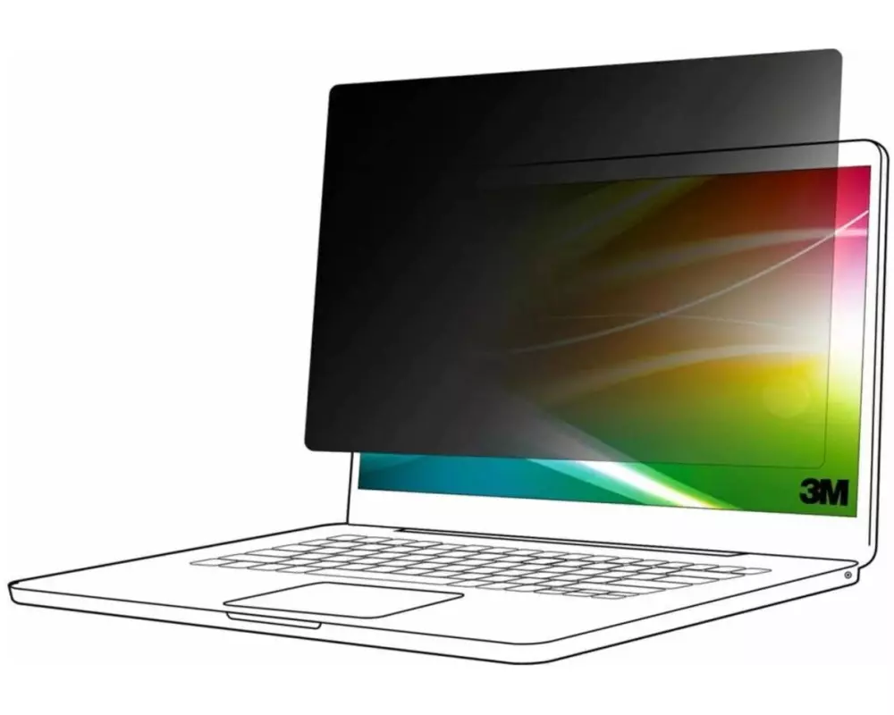3M Bildschirmfolie Bright Screen Privacy Filter 16 " / 16:10