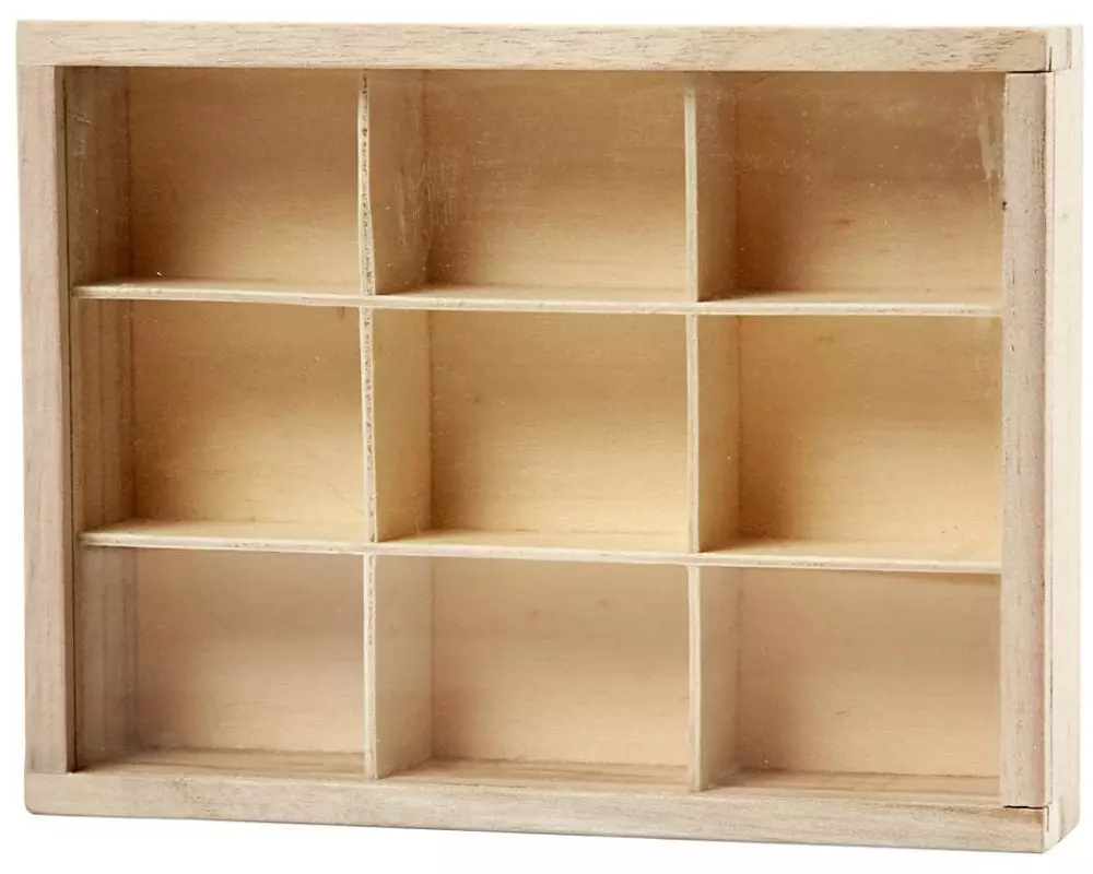 Creativ Company Holzartikel Setzkasten 17 x 13 x 3.5 cm