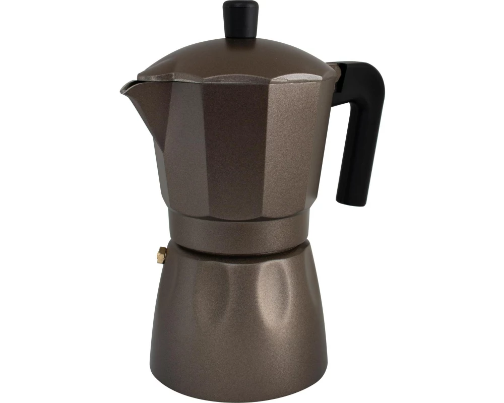 Eurotrail Espressokocher Cubana Percolator 6 0.3 l, Braun