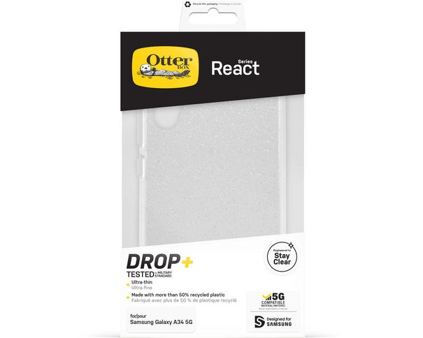OtterBox React Galaxy A34 5G Stardust