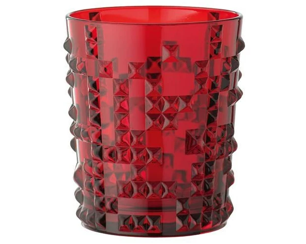 Nachtmann Punk Becher Ruby 348 ml, 1 Stück, Transparent