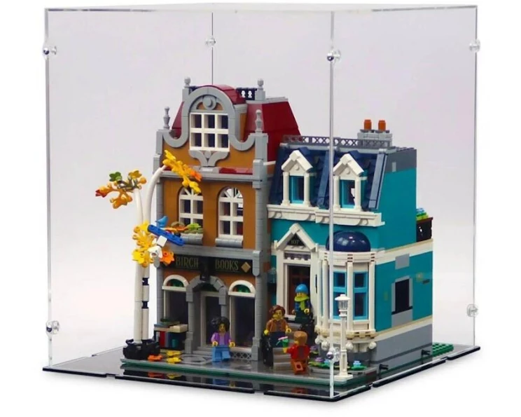 iDisplayit Acryl-Display für LEGO 10270 Buchhandlung