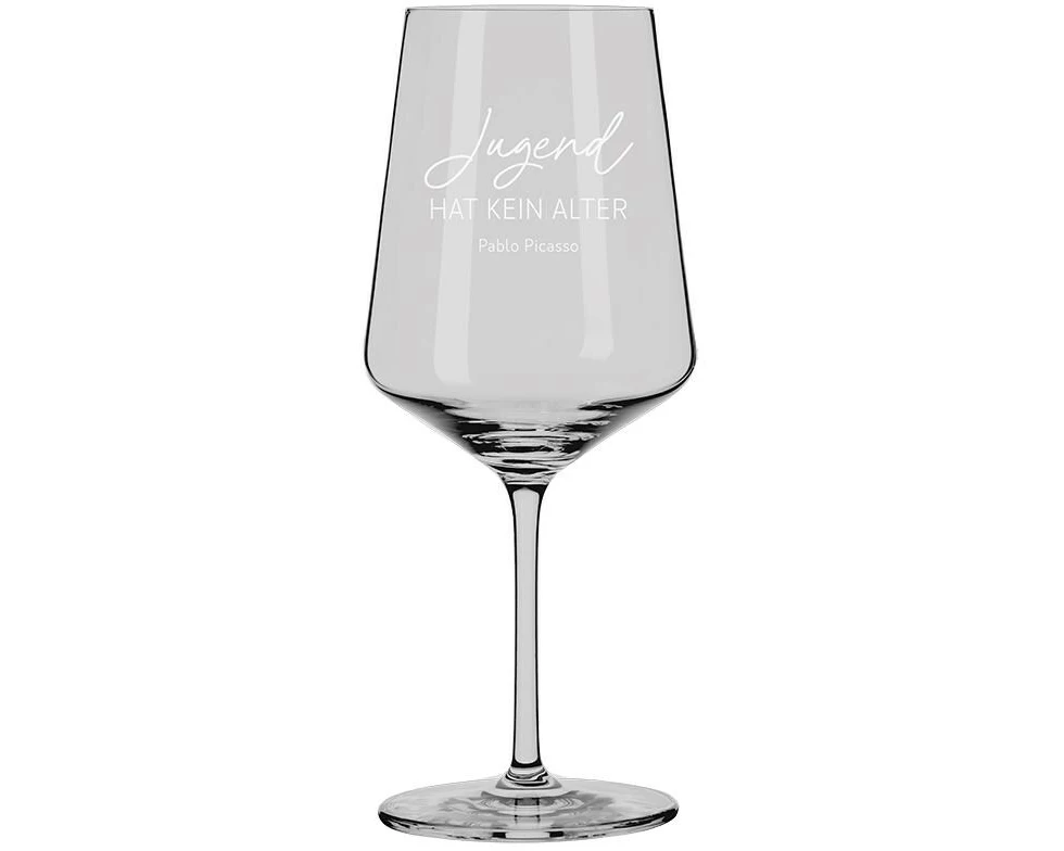 Grafik Werkstatt Rotweinglas Pablo Picasso