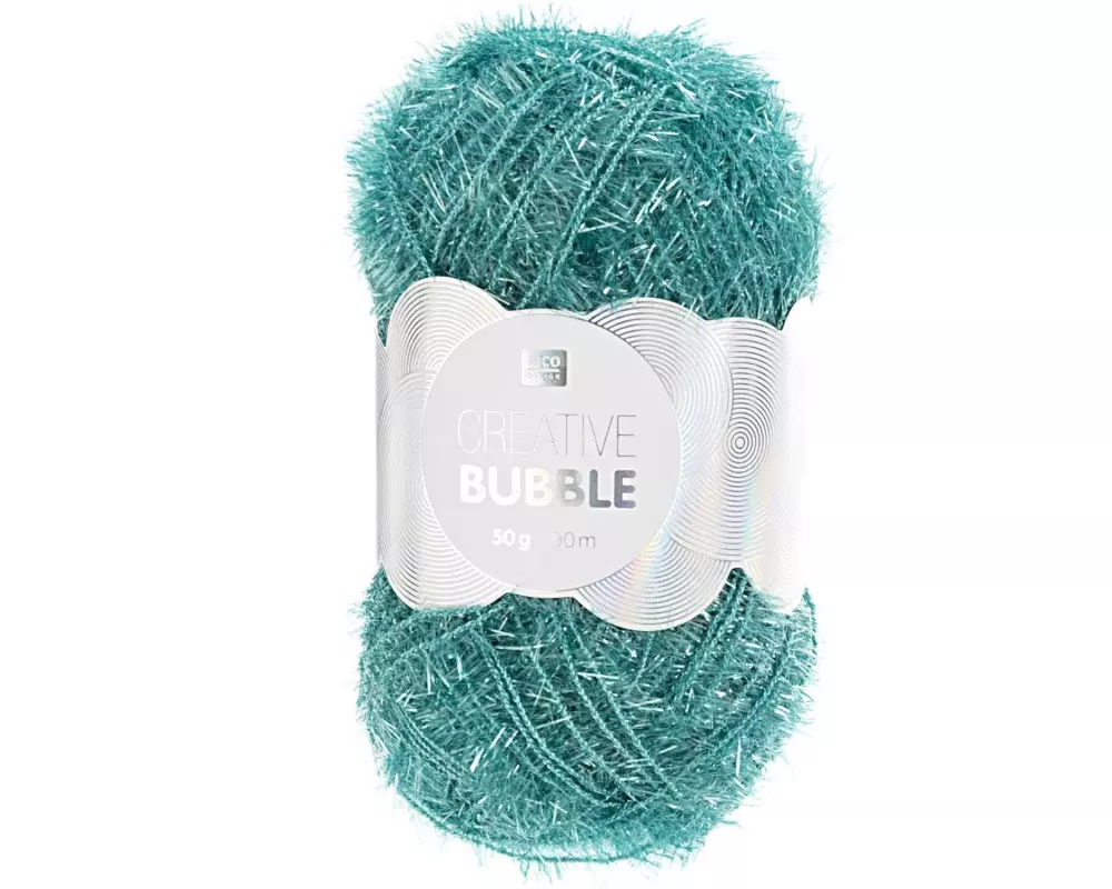 Rico Design Wolle Creative Bubble 50 g Türkis