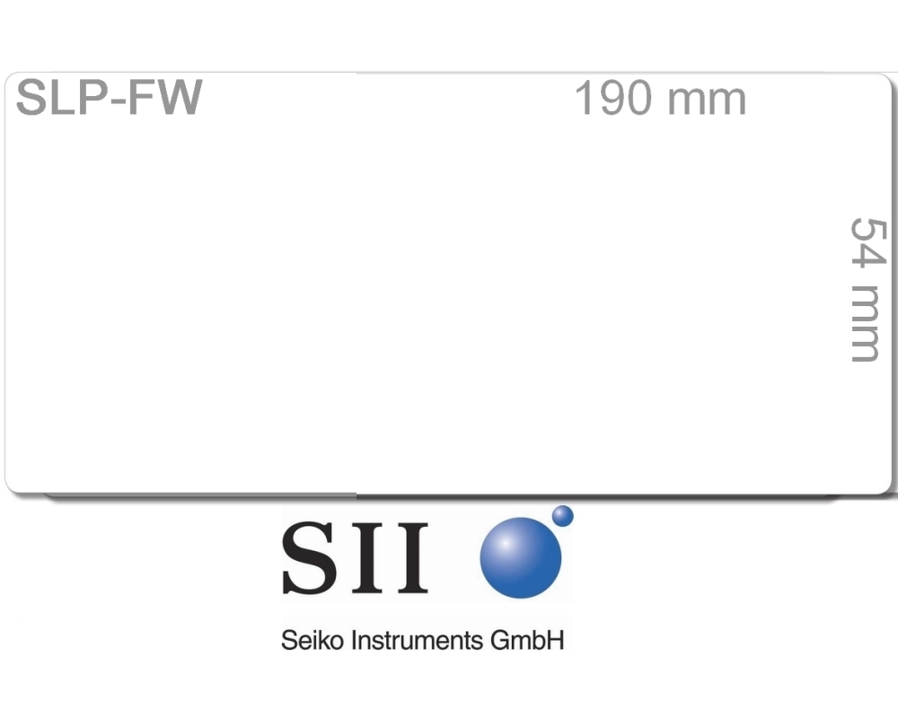 SEIKO Ordner-Etiketten 54x190mm SLP-FW weiss 110 Stück