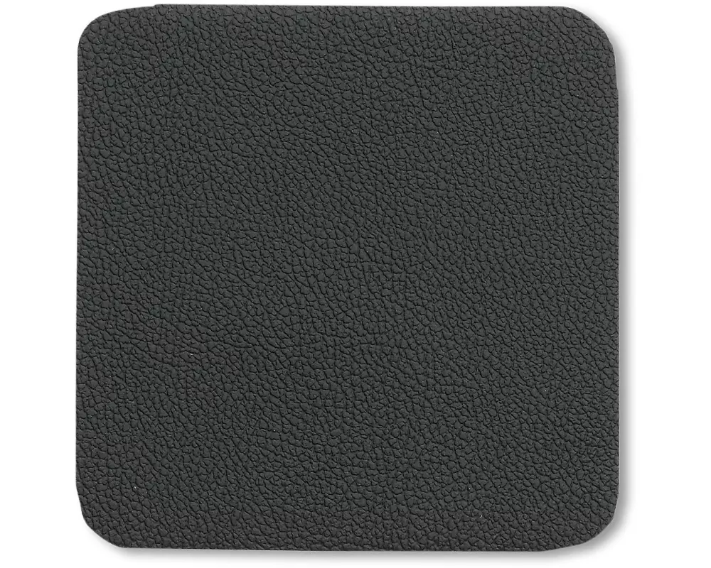 Kela Glasuntersetzer Kimara 10 x 10 cm, 4 Stück, Schwarz