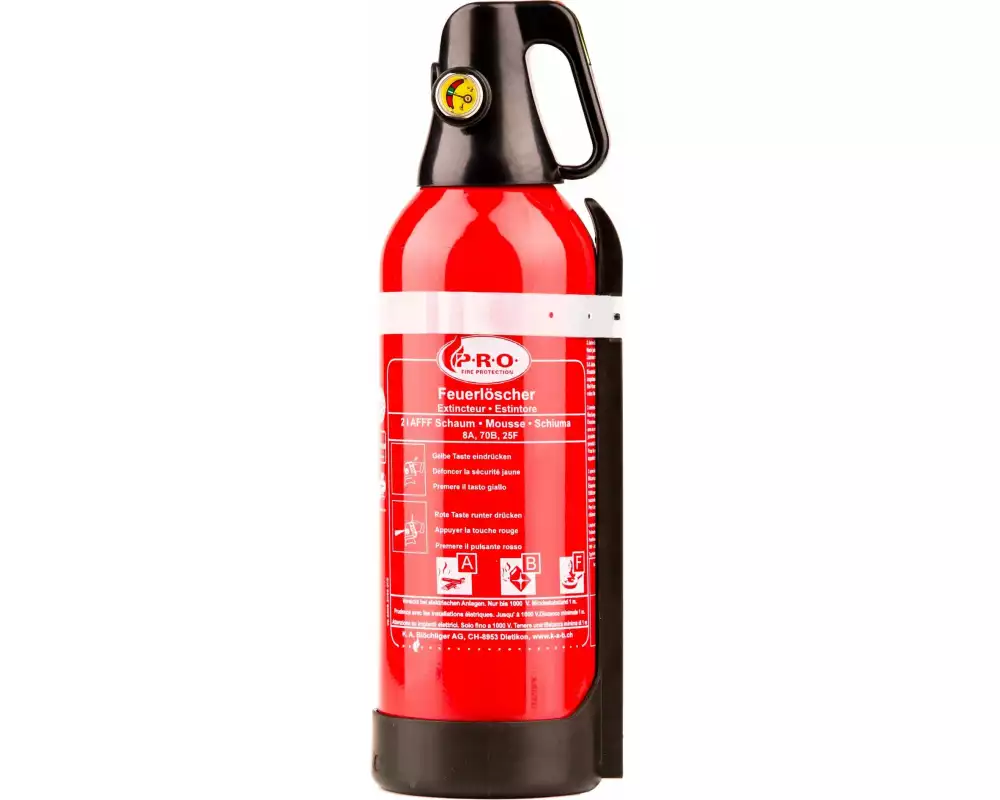 P.R.O. Feuerlöscher Fett Brandklasse A,B,F 2 kg