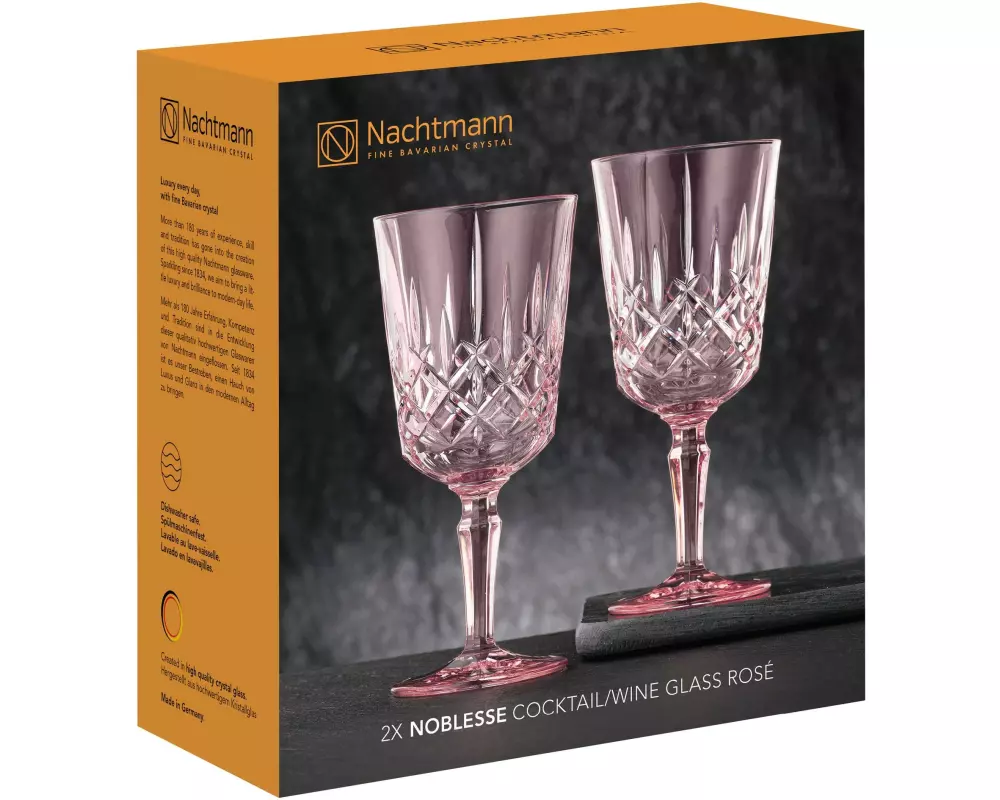Nachtmann Noblesse Cocktail/Weinglas Rosé Set 2 Stück