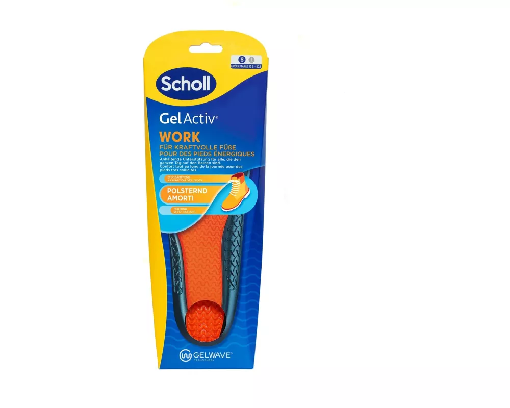 Scholl Einlegesohlen GelActiv Work and Boot S 1 Paar