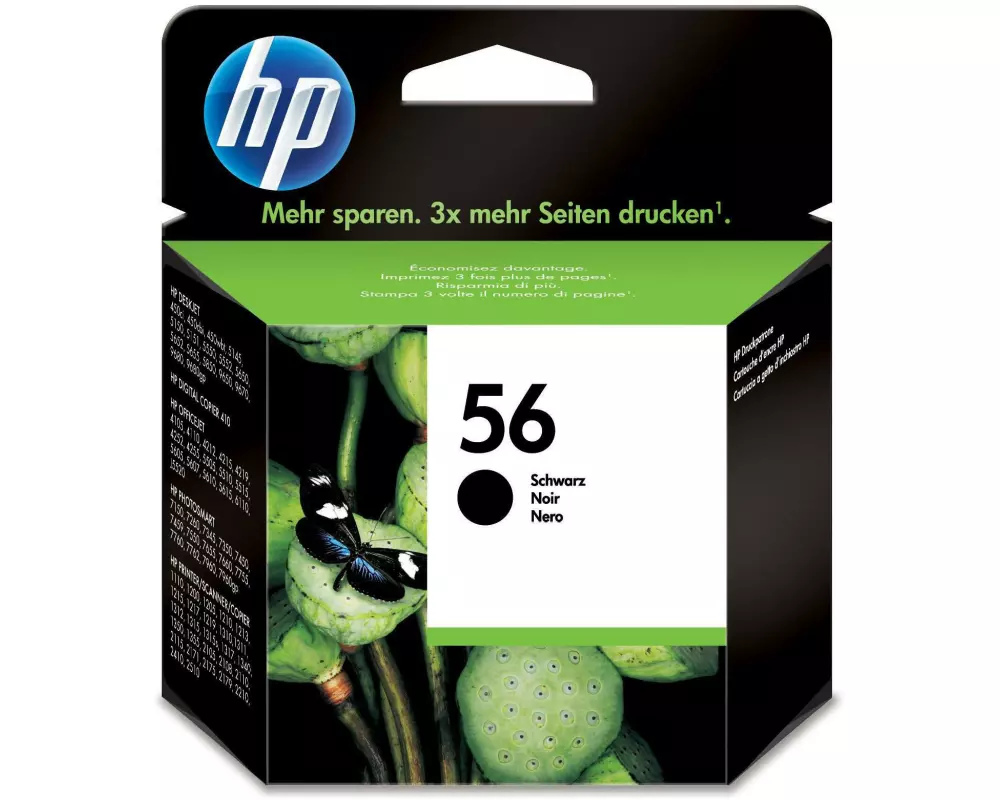 HP Tinte Nr. 56 (C6656AE) Black