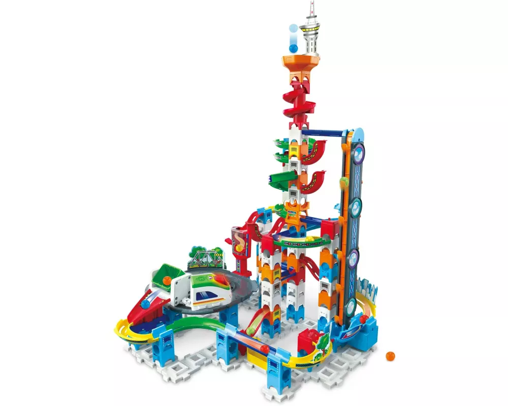 Vtech Kugelbahn Marble Rush Super Sky Tower Set XL300E -DE-