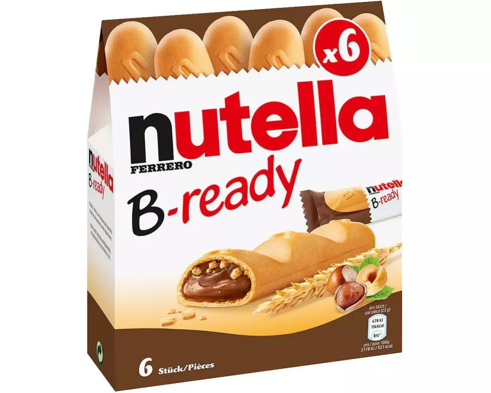 Ferrero Int. Riegel Nutella B-ready 132 g