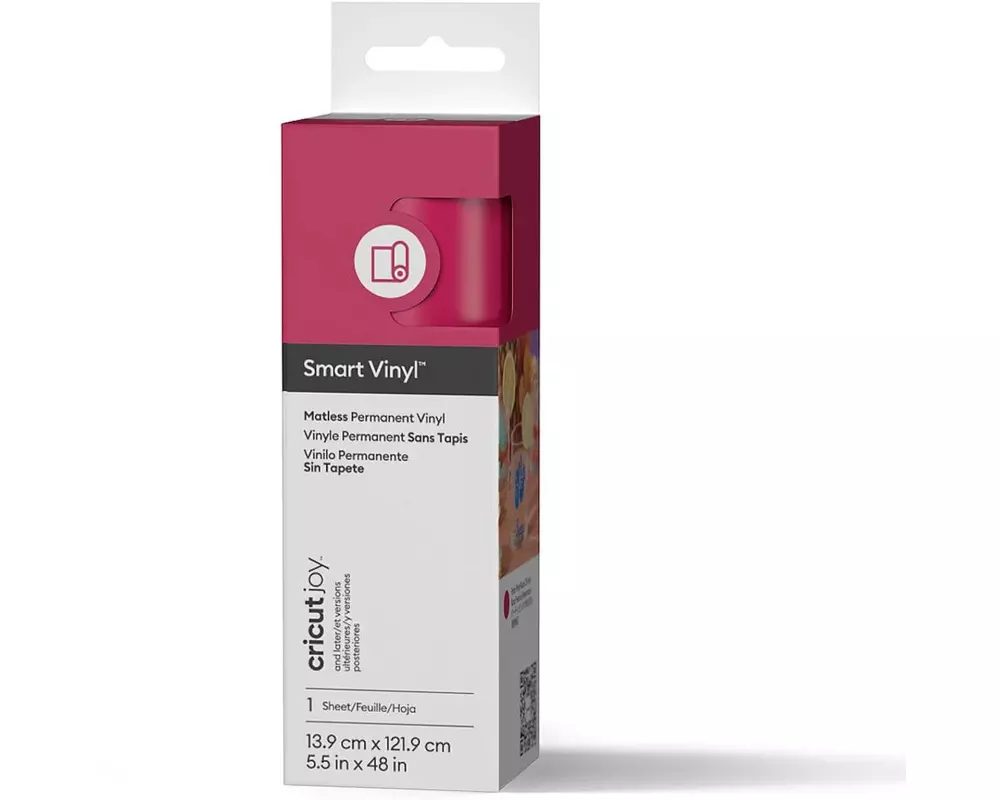 Cricut Vinylfolie Joy Permanent 13.9 x 121.9 cm, Pink