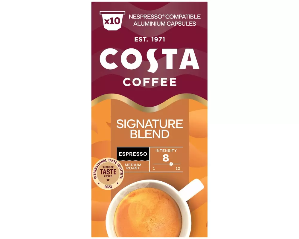 Costa Coffee Kaffeekapseln Signature Blend Espresso 10 Stück