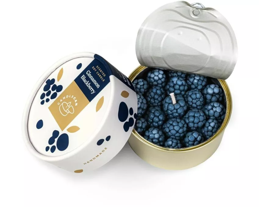 Mandatus Duftkerze Candle Can Cinnamon Blackberry