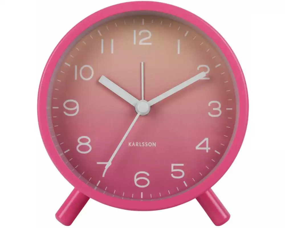 KARLSSON Klassischer Wecker Gradient Pink