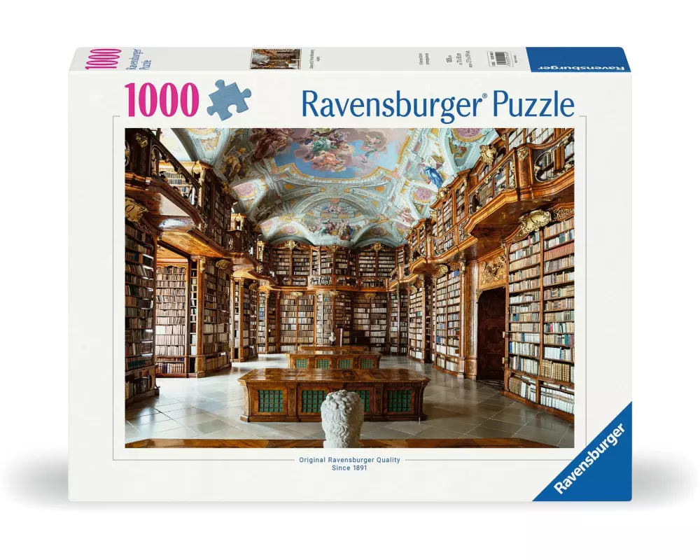 Ravensburger Puzzle Library at St. Florian Monastery, Austria