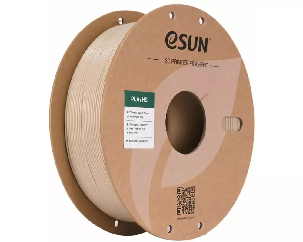 eSun Filament PLA+ HS Knochenweiss 1.75 mm 1 kg