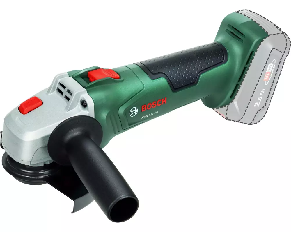 Bosch Winkelschleifer PWS 18 V-70 115 mm