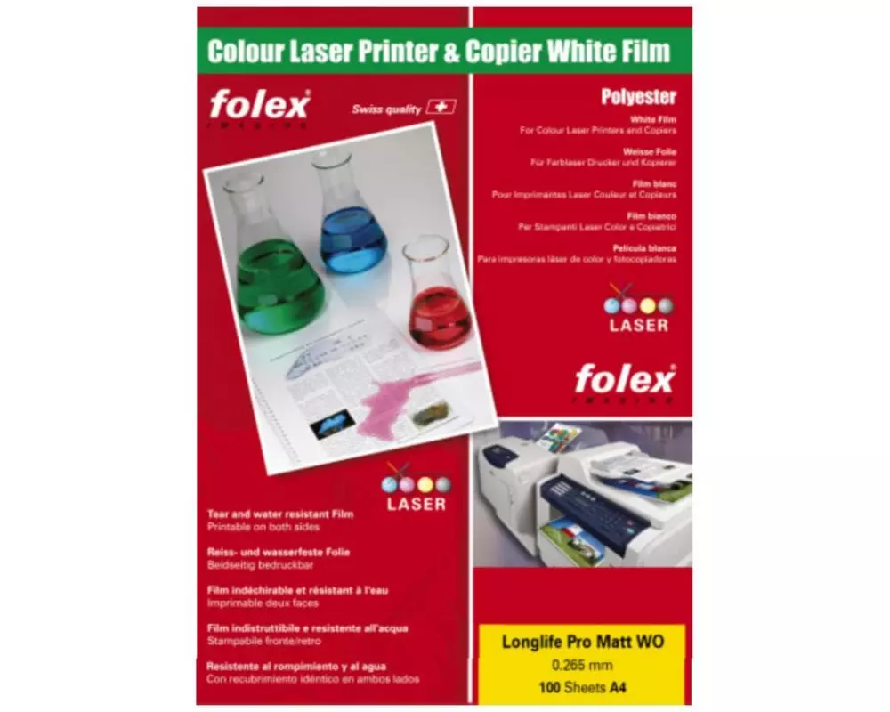 Folex Folie A4 0.114 mm Polyesterfolie
