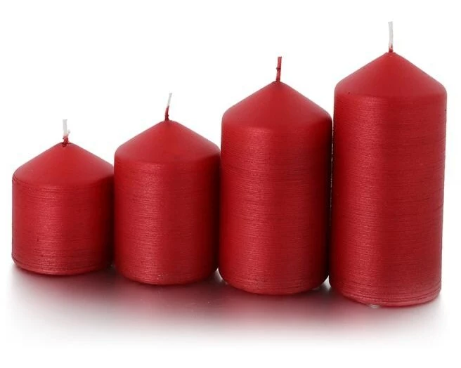 balthasar Adventstufenset Lygis Rot, 4 Stück