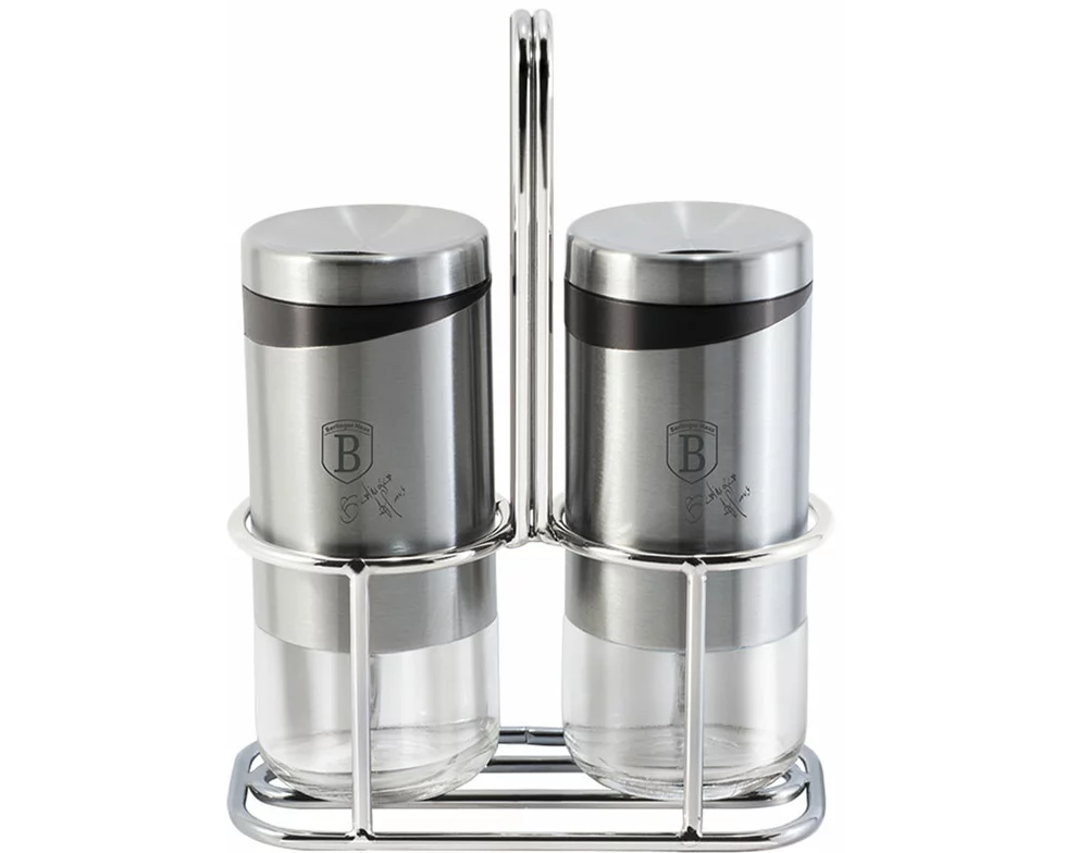 Berlinger Haus Salz- und Pfefferstreuer-Set Chromstahl