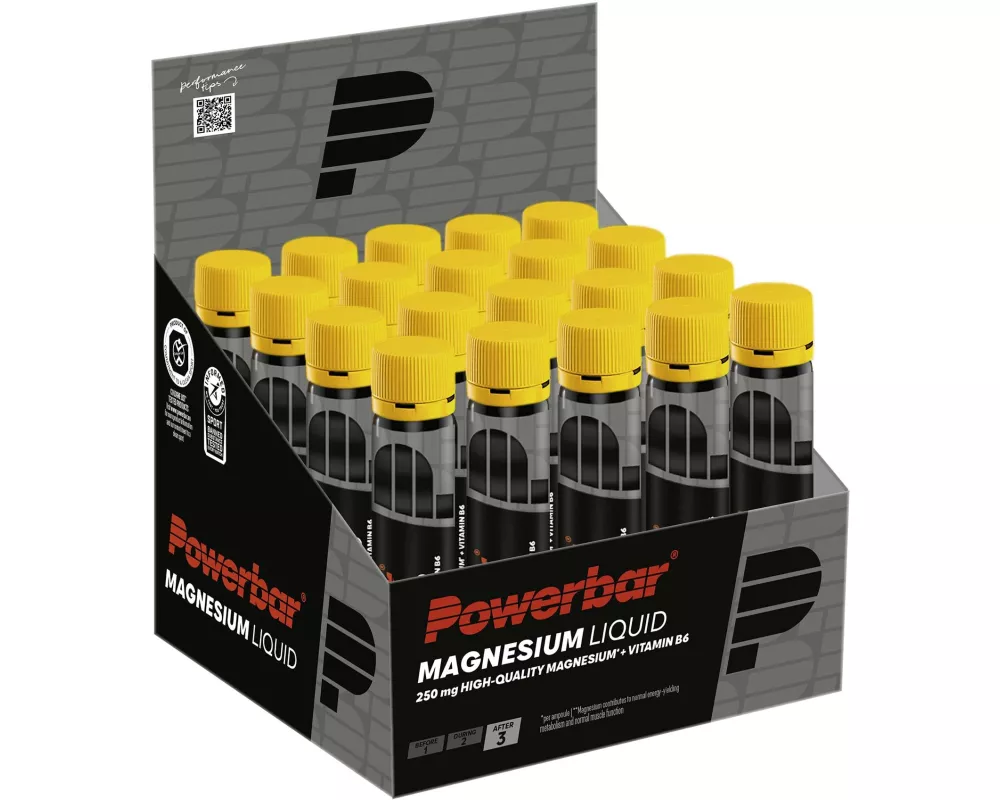 PowerBar Shot Supplements Magnesium Liquids Zitrus 20 x 250 mg