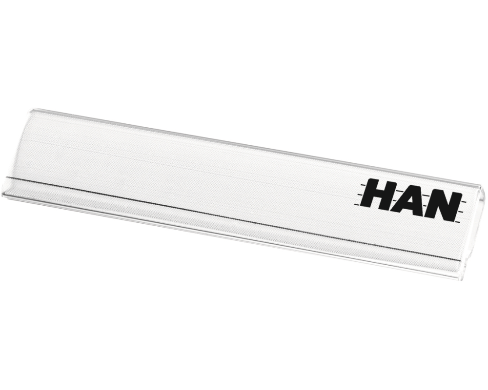 HAN Briefkorb Clip 60x13mm 1021 transparent 10 Stück