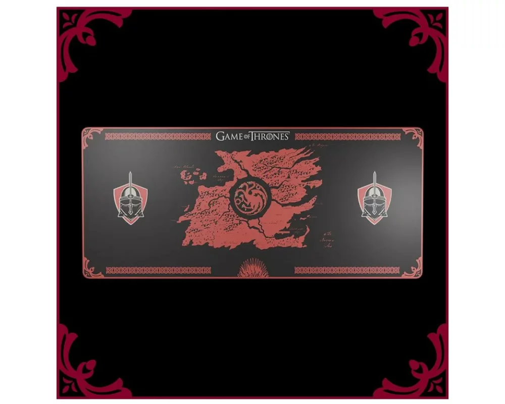 LEXIP X GAME OF THRONES Black Lights XXL Mousepad