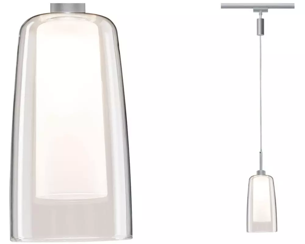 Paulmann Pendelleuchte URail Arido II, 1 x GU10, 5 W, Chrom