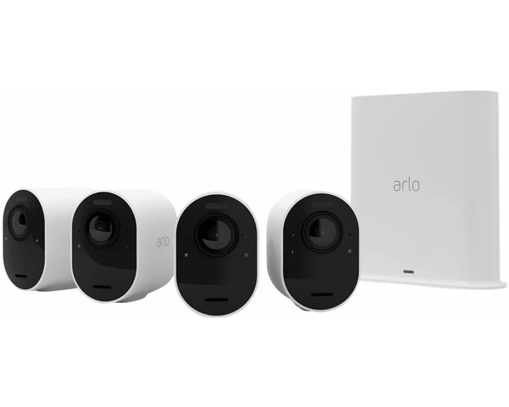 Arlo Überwachungsset Ultra 2 4K UHD VMS5440-200EUS Set 4 Kameras