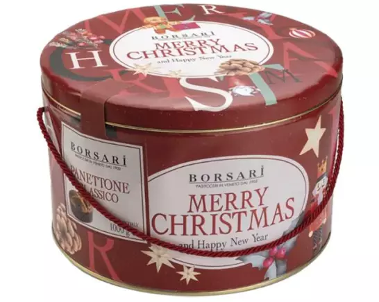 Borsari Panettone klassisch in Dose 1000 g