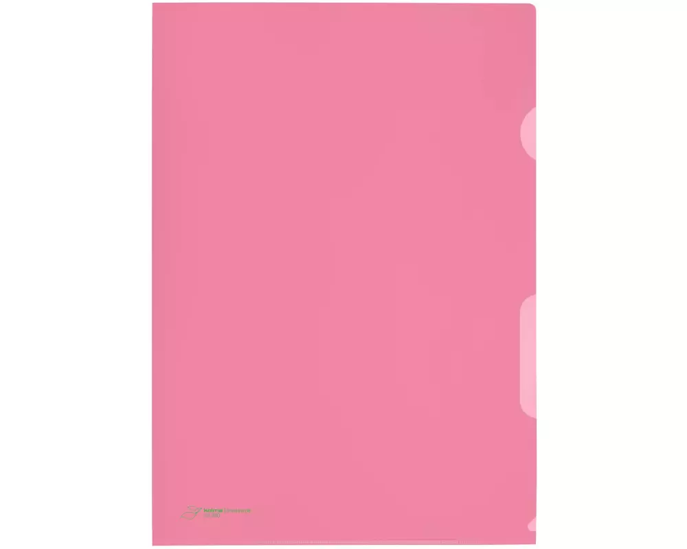 Kolma Sichthülle LineaVerde Visa Dossier A4 Rot, 100 Stück