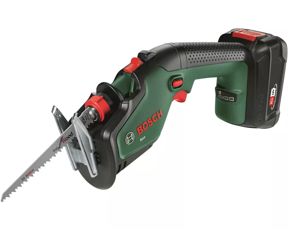 Bosch Akku-Gartensäge Keo 18 Set