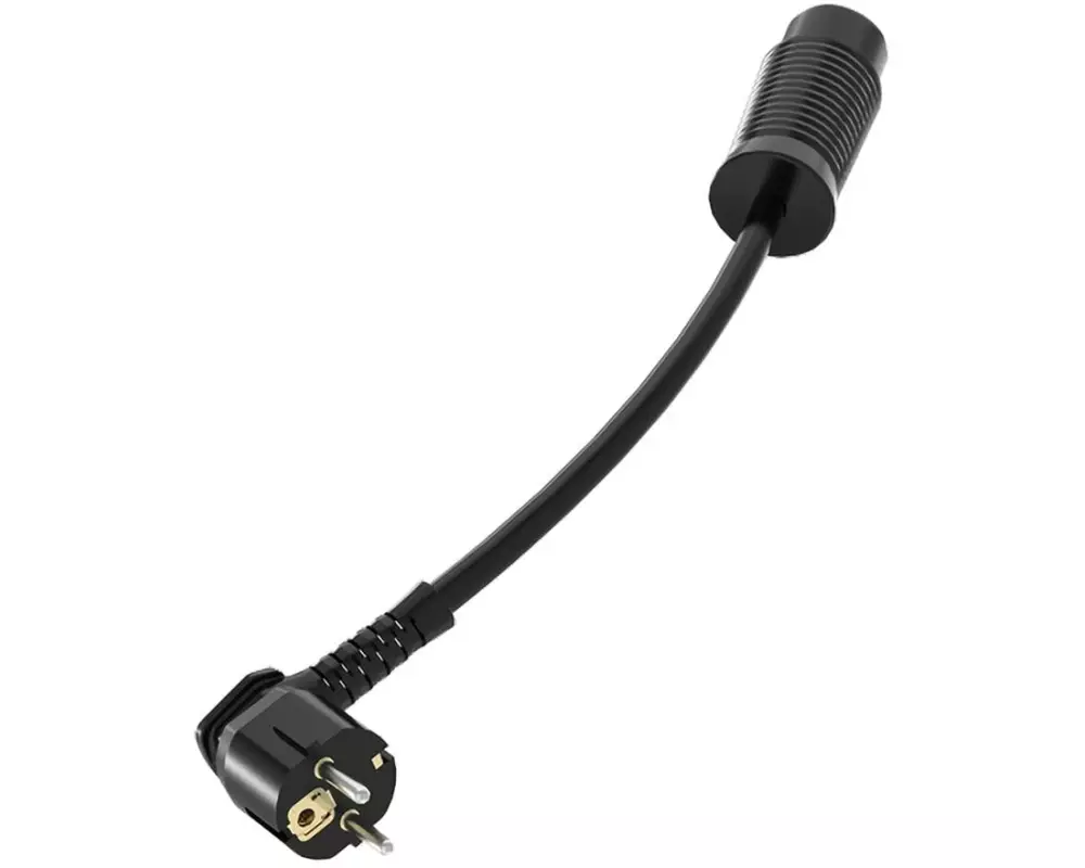 Bury Powerflash Adapter Type E/F Schuko 8 A Schwarz