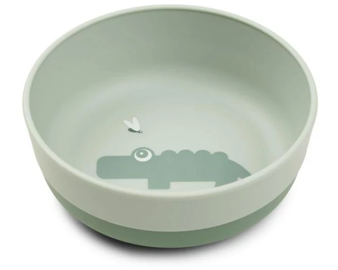 done by deer Kinderschüssel Foodie Croco Grün