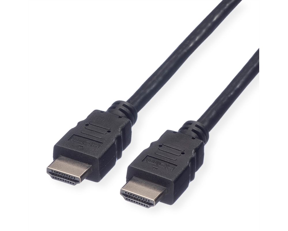 VALUE HDMI High Speed Kabel 11.99.5527 Black, ST/ST, 1080p, 3D 2m