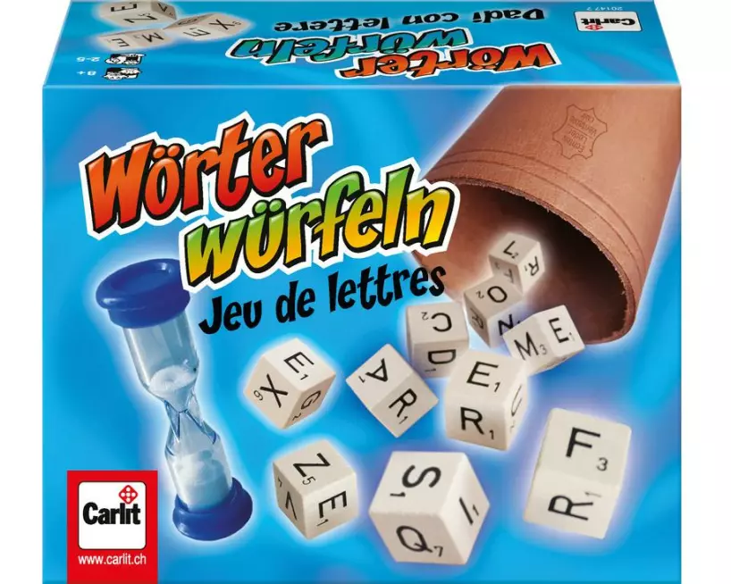 Ravensburger Familienspiel Wörterwürfeln