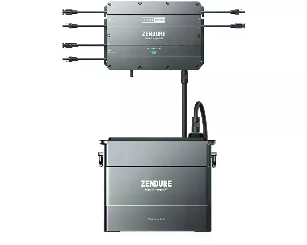 Zendure Energiespeicher SolarFlow 1920 Wh Kit mit 1 Batterie