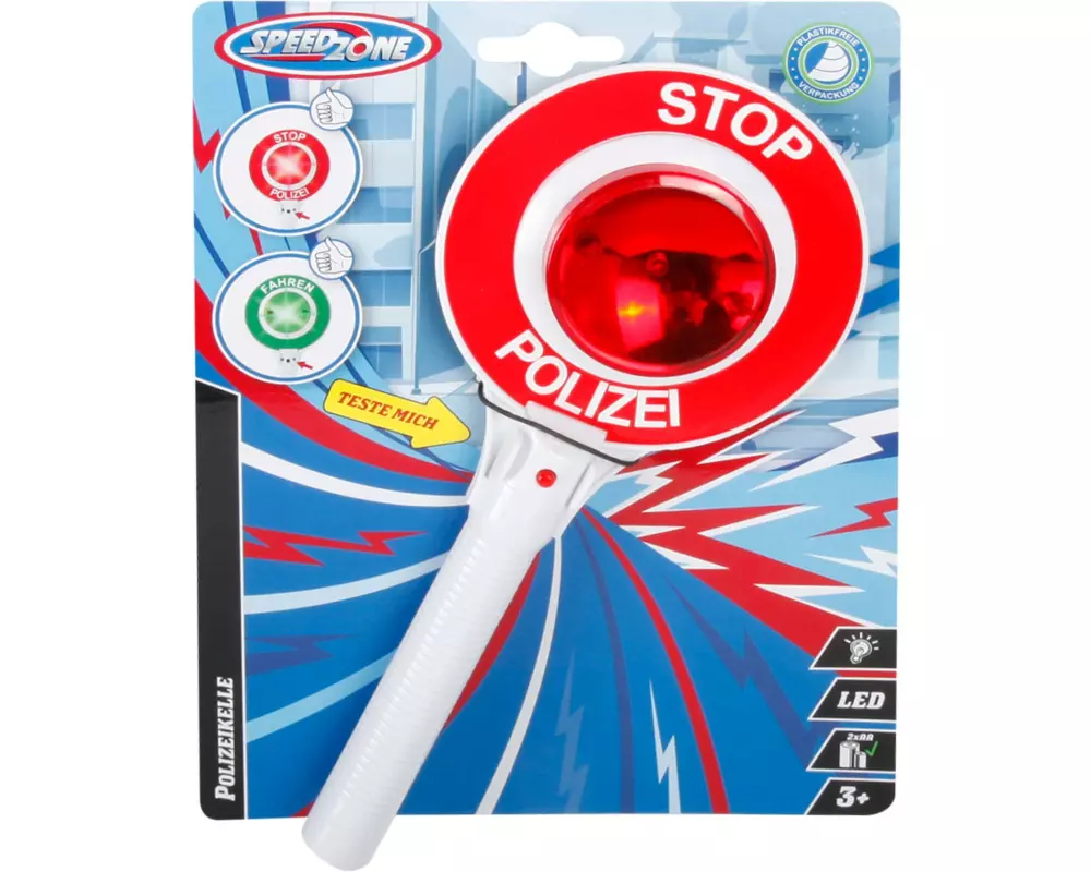 vedes SZ Polizeikelle 2 LED-Lichter 190 x 250 mm