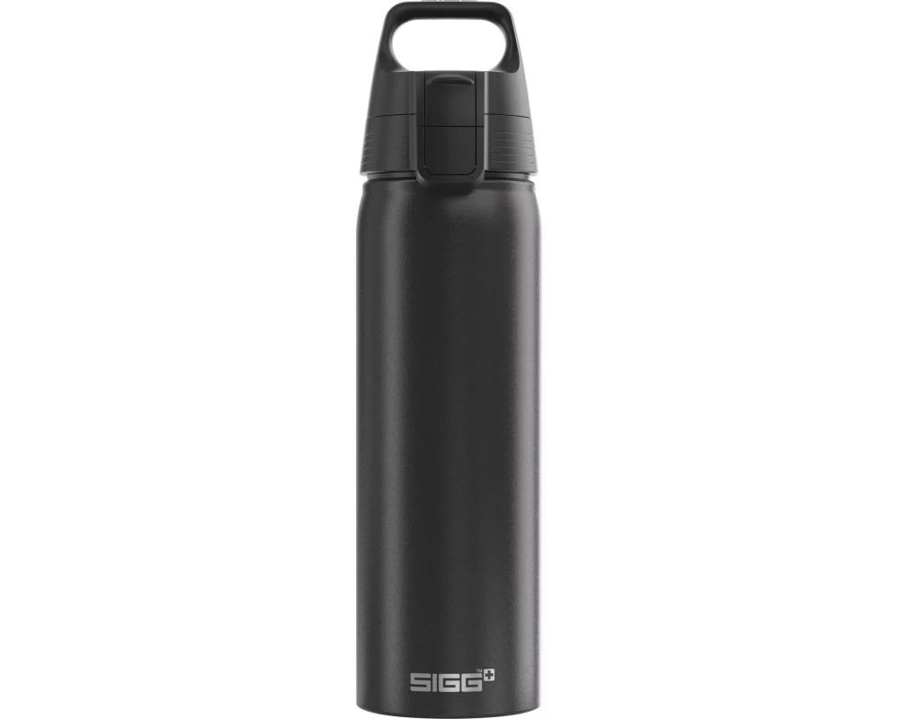 SIGG Trinkflasche WMB ONE Black 0.75 l 750 ml, Schwarz