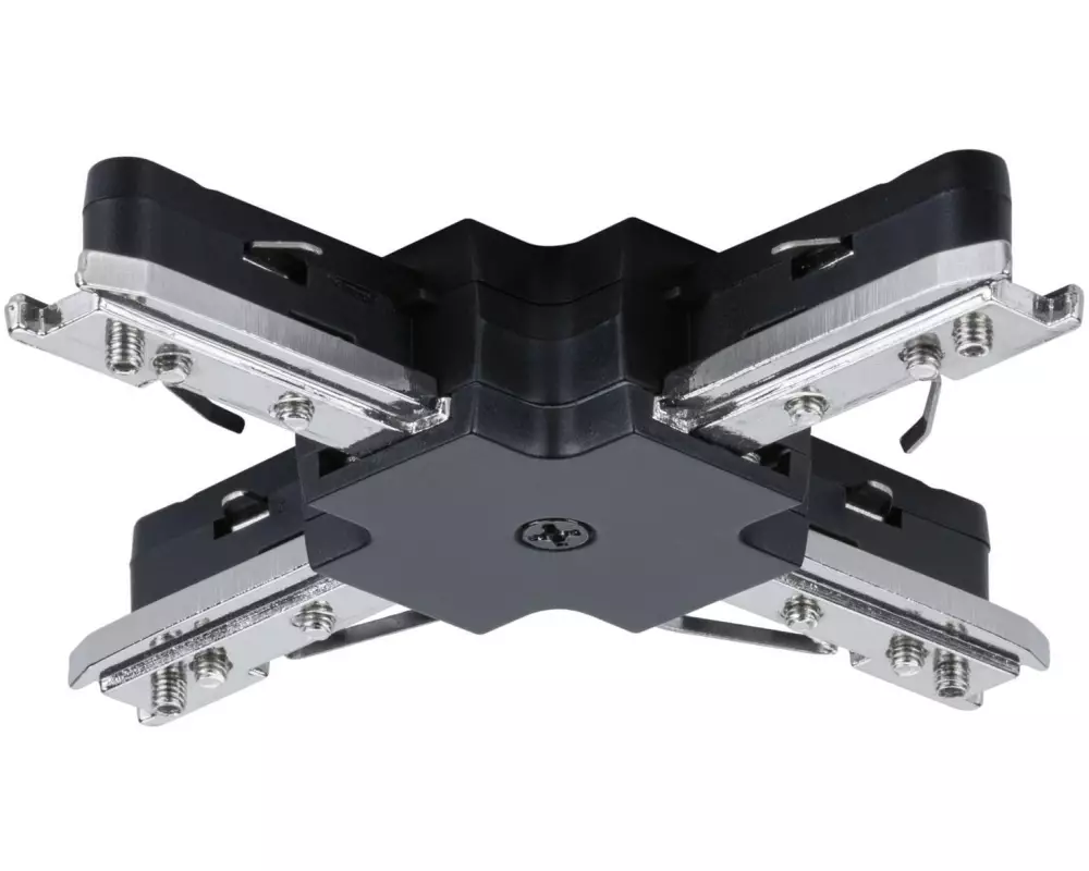Paulmann URail Light & Easy X-Verbinder, Schwarz