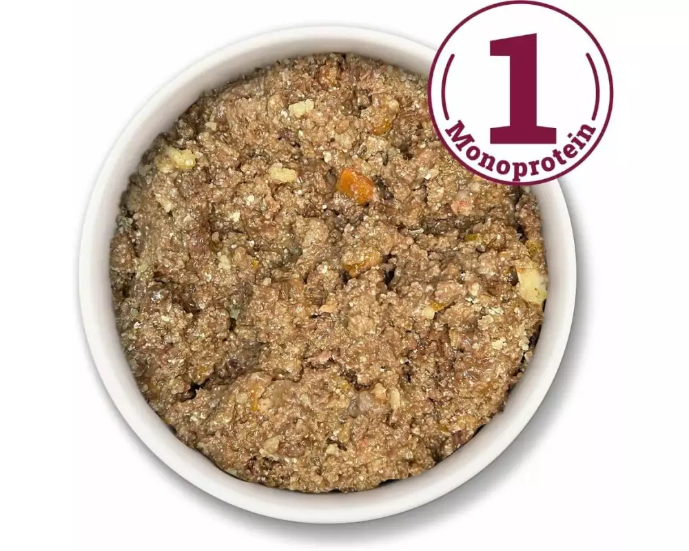 Herrmann's Nassfutter Bio Rind mit Karotten und Amaranth 6 x 800 g