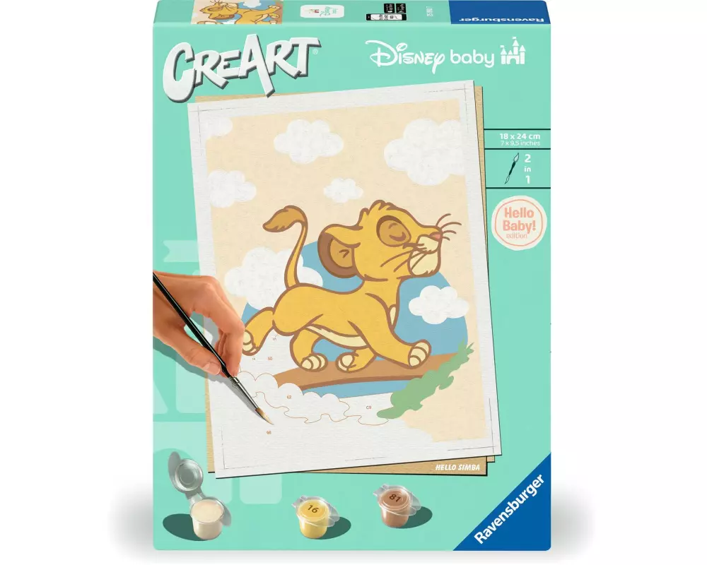 Ravensburger Malen nach Zahlen CreArt – Simba